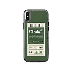 DailyObjects Kolkata City Tag Stride 2.0 Case Cover For iPhone XS