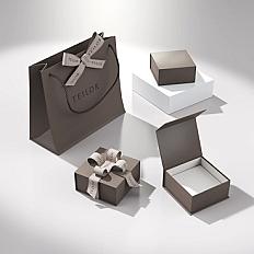 Inel minimalist din aur alb, cod 167511 | TEILOR, mărimea 54