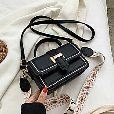 Жіноча сумка 5955 крос-боді чорна на ремінці: продаж, ціна у ăніпрі. Жіночі сумочки і клатчі від "sumka.shop" - 2394469227