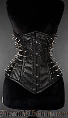 Hedgehog Faux Leather Corset