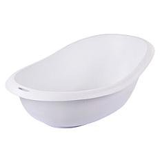 Ергономічна ванна зі зливом Bebe Confort VERSO (біла з синьою пробкою) - купити в Києві, Україні, ціни в інтернет-магазині Avtokrisla.com