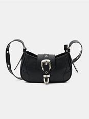 Сумка-хобо на ремені Колір чорний - SINSAY - 541EK-99X