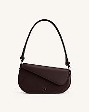 Addisyn Shoulder Bag - Deep Brown
