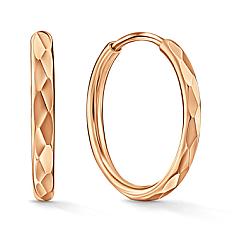 Золотые серьги-конго