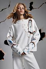 Молочний світшот (розмір M-L)