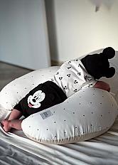 Perna Pentru Alaptat Bebelusi Crem / Bej Cu Picouri Din Bumbac DOTS 1100-1002 Dada&Rocco