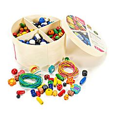 Margele din lemn in cutie - Creatoys.ro