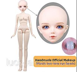 Лялька BJD шарнірна 56 см 1/3, 31 точка артикуляції, лялька нюд з авторським макіяжем, ціна: 4359 ₴, купити на Prom.ua
