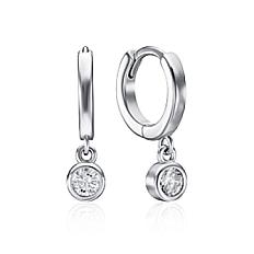 Срібні сережки з фіанітом. Артикул TB04273-E/12/1