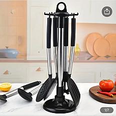 Тримач для кухонного приладдя (черпаки, щіпці і тд)