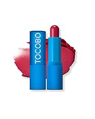 Tocobo cream lip balm in rose burn color