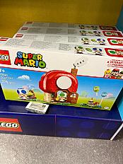lego mario party at toad's house