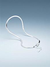 OCTAGON CHAIN BRACELET IN SILVER