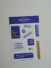 Стікери об'ємні Unbreakable