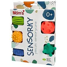 Pastelowe piłki sensoryczne SENSORKY 5 szt. / Mom's Care