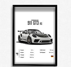 Картина Порше 911