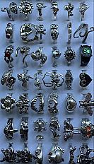 кольца/подвески с крестами(серебро пеже)