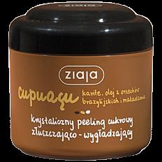Ziaja krystaliczny peeling cukrowy złuszczająco-wygładzający do ciała 200ml Cupuacu | hebe.pl