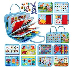 Tablica Manipulacyjna Sensoryczna dla Dzieci Miękka Książka