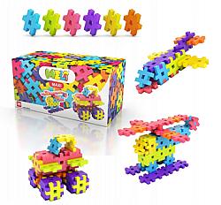 Meli Maxi Wafle Klocki 100 Elementow