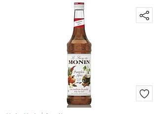 Syrop pumpkin spice dla kawy