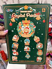 Набір для творчості Різдвяні вітражі “Crystal Painting”