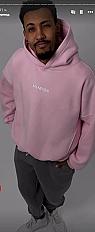 худи рожеве Л