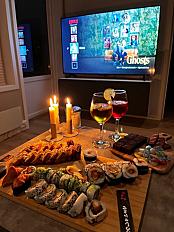 Sushi And Movie Night Gift Card