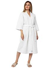 Вафельный халат для дома