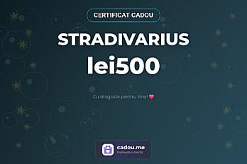 Certificat cadou Stradivarius lei500