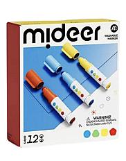 Mideer Смываемые маркеры с круглым штампом