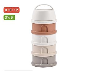 Контейнер Beaba 911728 , пластик, мультиколор