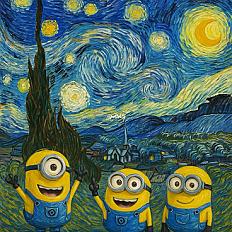 Все со звёздной ночью вангога