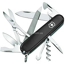 Складаний ніж Victorinox Mountaineer 1.3743.3 (Чорний)